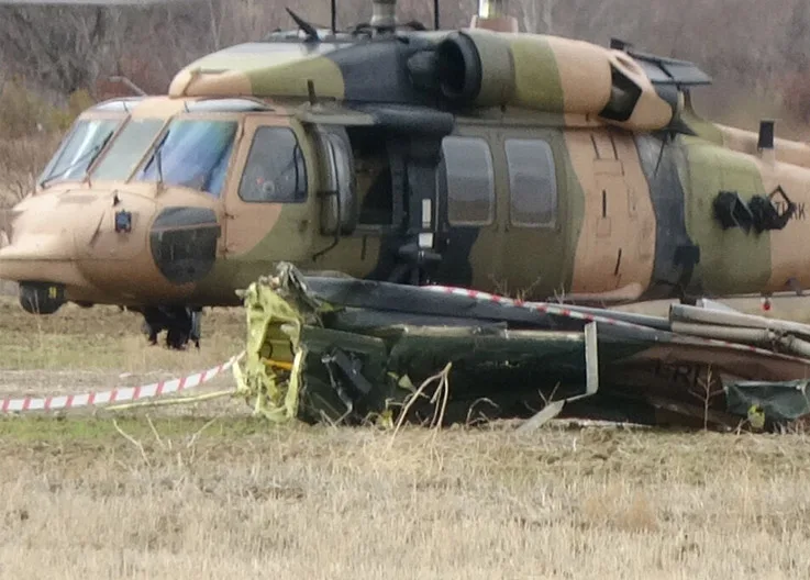 Updated: Six Soldiers Martyred in Military Helicopter Crash in Keçiborlu, Isparta