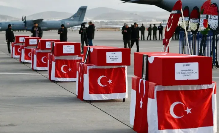 Solemn Farewell Ceremony at Süleyman Demirel Airport