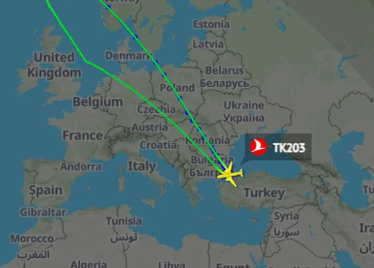 Technical Issue on TK203 Istanbul-Seattle Flight: Return to Istanbul