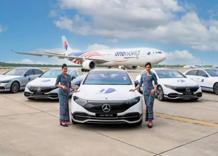 A Luxurious Partnership Between Malaysia Airlines and Mercedes-Benz
