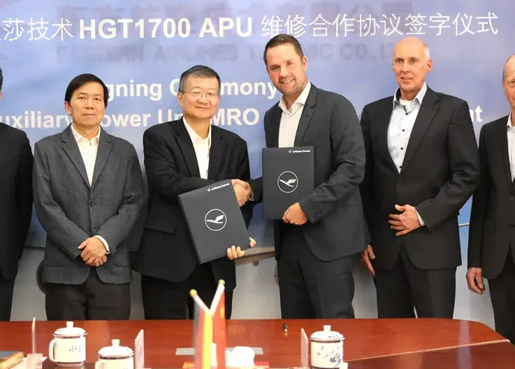China Eastern Signs 12-Year Agreement with Lufthansa Technik for A350 Support