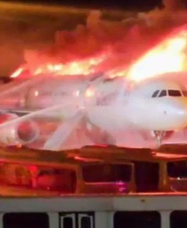 Disaster Averted in Busan: Air Busan Plane Engulfed in Flames!