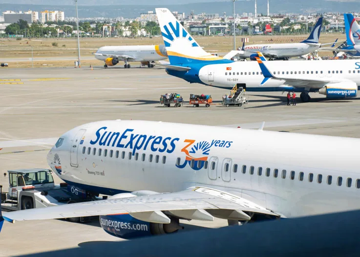 EUROCONTROL: SunExpress Reaches New Heights with 93,000 Flights in 2024