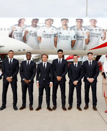Emirates Unveils Real Madrid-Themed Special Boeing 777