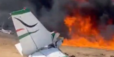 Nightmare in the Sky: Cessna 172 Crashes in Flames, Three Dead