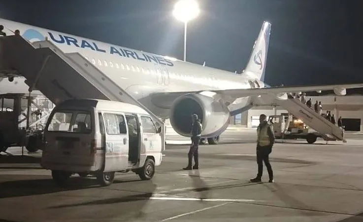 Russian Passenger Plane Makes Emergency Landing in Egypt Due to Technical Issues