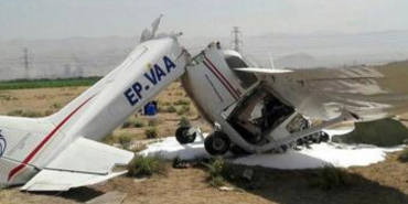 Training Plane Crashes in Iran: 3 Dead