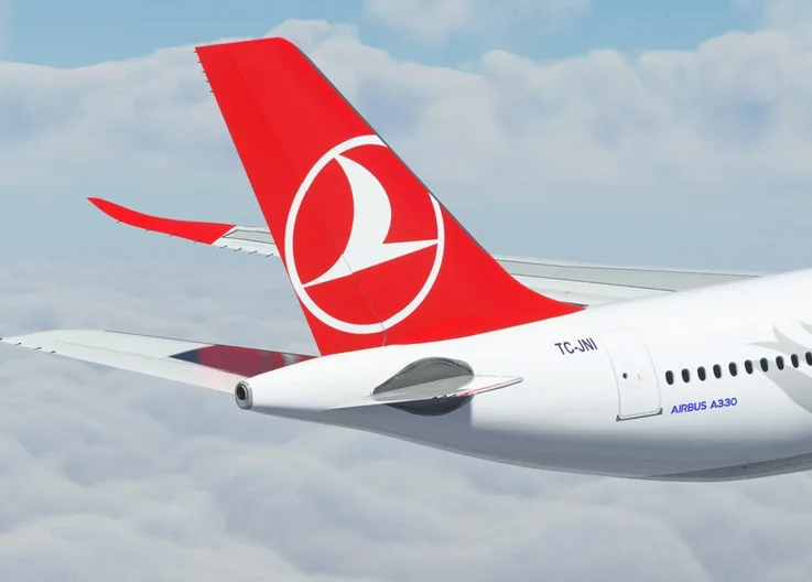 Turkish Airlines Aircraft Clips Right Wing During Landing