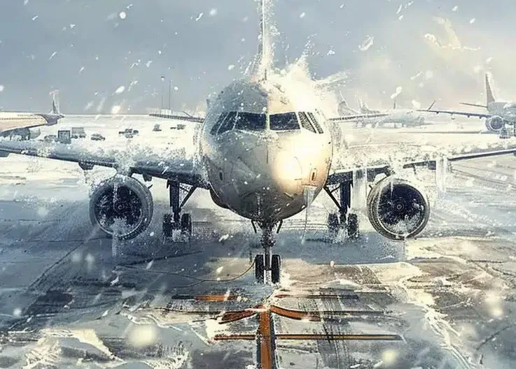 Winter Storm Disrupts Airlines in the US: Over 3,000 Flights Canceled