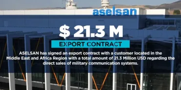ASELSAN Signs $21.3 Million Agreement