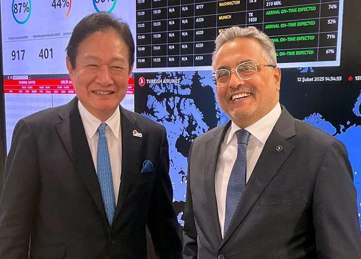 Ahmet Bolat and Shinichi Inoue Discussed Turkey-Japan Aviation Cooperation in Istanbul