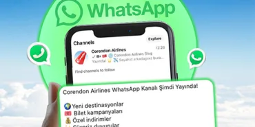 Corendon Airlines WhatsApp Channel Opened!