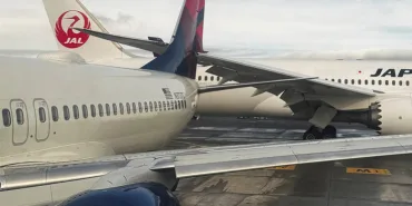 Japan Airlines and Delta Planes Collide During Taxiing