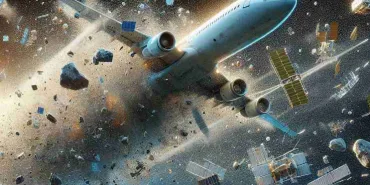 New Threat in the Sky: Space Debris Endangering Aircraft!