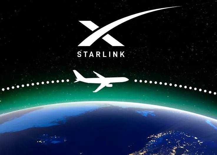 SpaceX Activates Starlink Internet on 500 Aircraft