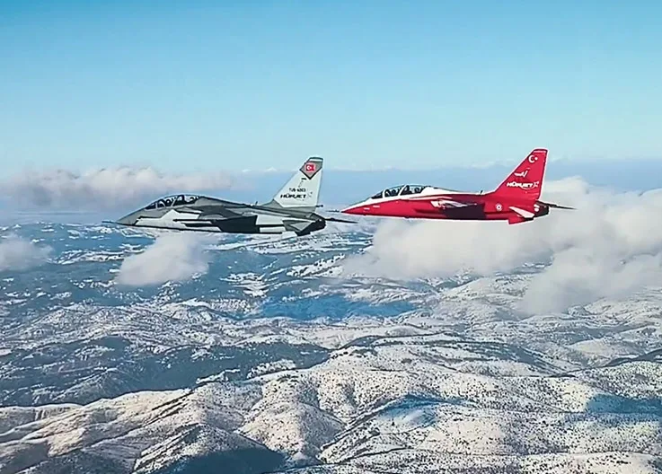 Turkey Makes Aviation History! A Historic Formation Flight with TUSAŞ Jets
