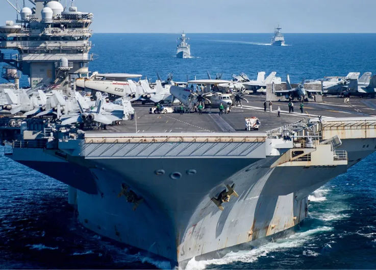 USS Harry S. Truman Collides with 