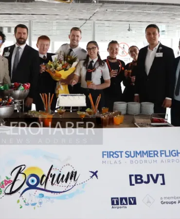 2025 Tourism Season Kicks Off in Bodrum! British Tourists Welcomed with Flowers