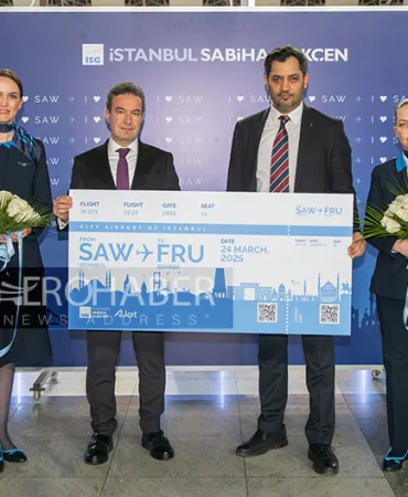Central Asia Expansion by AJet! Istanbul-Bishkek Flights Started