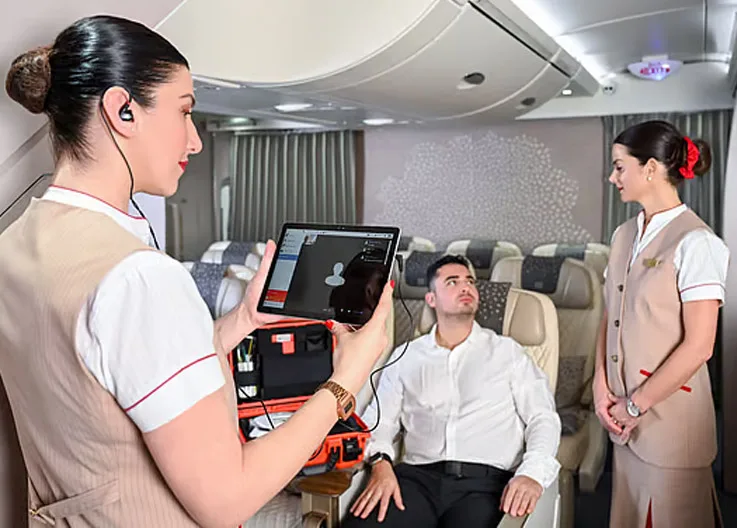 Emirates Equips Aircraft with Digital Health Technology
