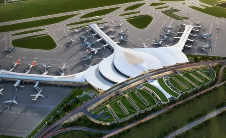 IC Içtaş Construction Begins Steel Structure Installation at Long Thanh Airport!