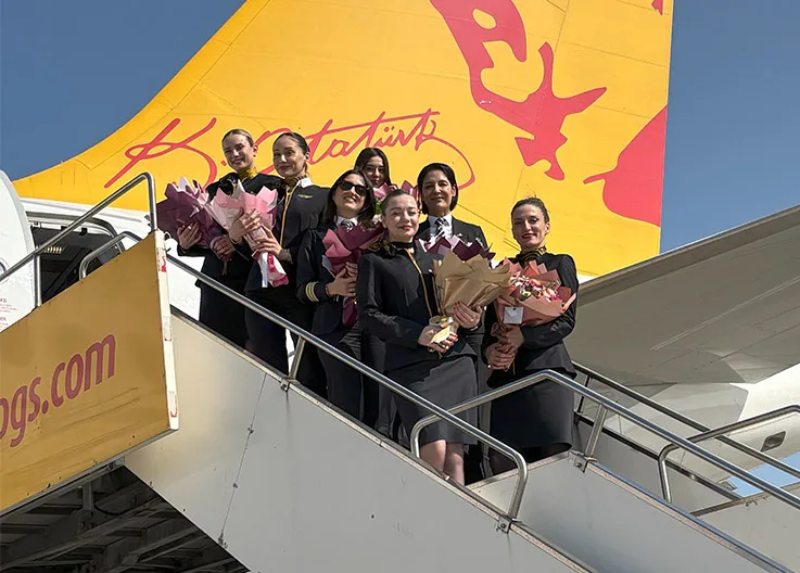 Pegasus Airlines’ Special Flight for International Women’s Day