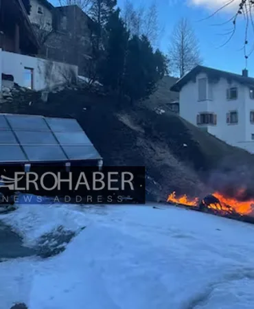 Swiss Plane Tragedy: Crashed Just 20 Metres from Homes! Eyewitnesses Describe the Explosion
