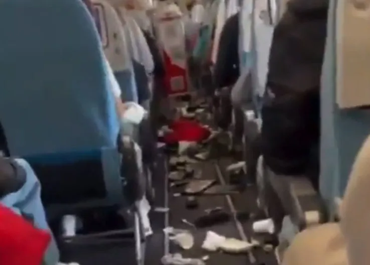 Turkish Airlines Dubai-Istanbul Flight Turns into Cabin Battlefield