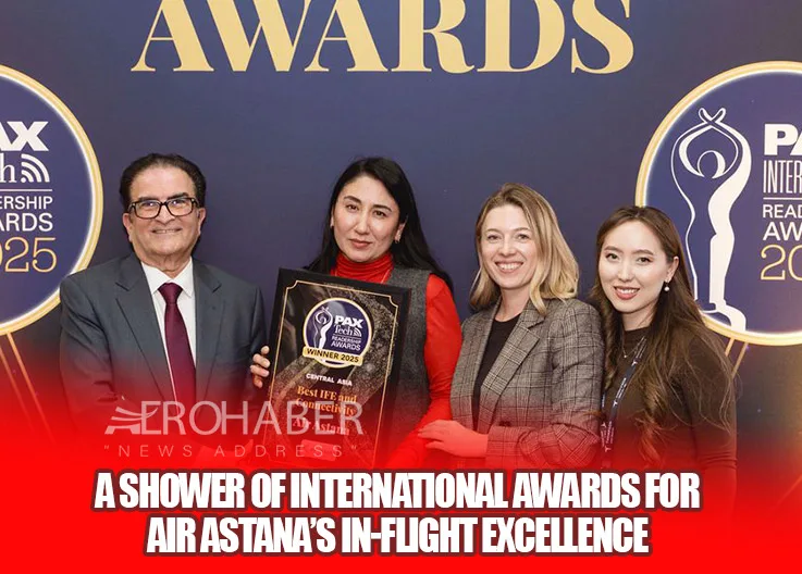 A Shower of International Awards for Air Astana’s In-Flight Excellence
