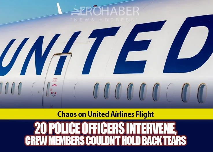 Chaos on United Airlines Flight: 20 Police Officers Intervene, Crew Members Couldn’t Hold Back Tears