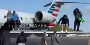 Emergency Evacuation After Smoke Alarms! AA5406 Flight Safely Evacuated
