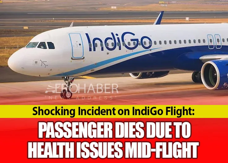 Shocking Incident on IndiGo Flight: Passenger Dies Due to Health Issues Mid-Flight