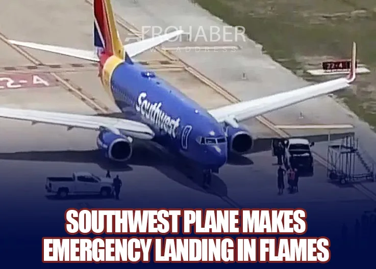 Southwest Plane Makes Emergency Landing in Flames