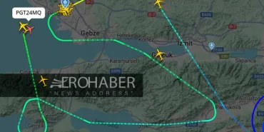 Storm Paralyzes Night in Istanbul, Planes Circulate in the Air