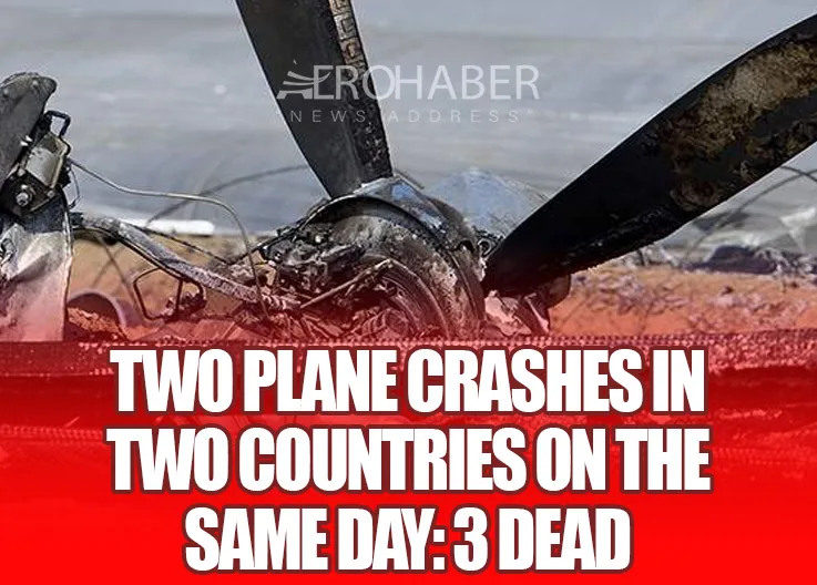 Two Plane Crashes in Two Countries on the Same Day: 3 Dead