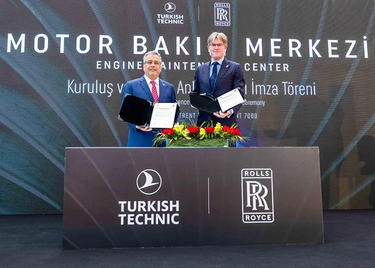 Giant Move by Turkish Technic: Rolls-Royce to Establish Engine Maintenance Base in Istanbul
