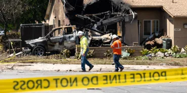 Private Jet Crash in San Diego: Evacuations Begin Amid Dense Fog and Flames