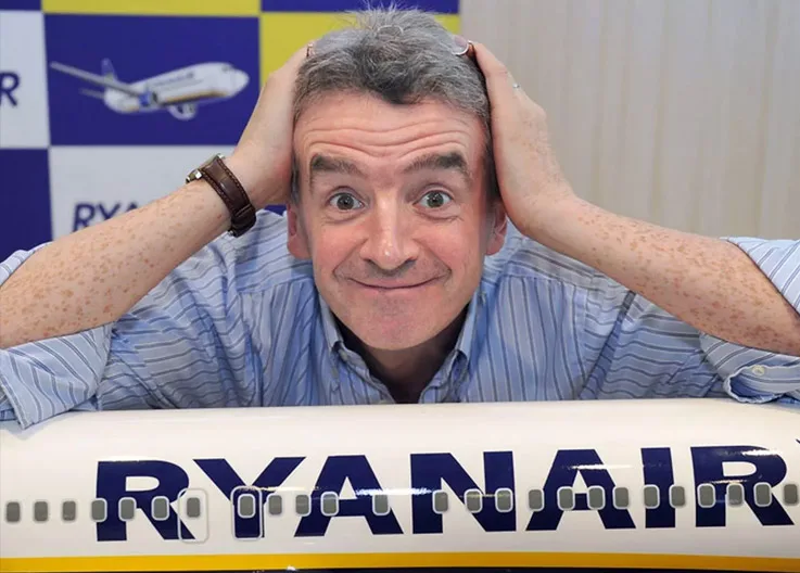 Ryanair CEO Michael O’Leary Counting Down to €100 Million Bonus