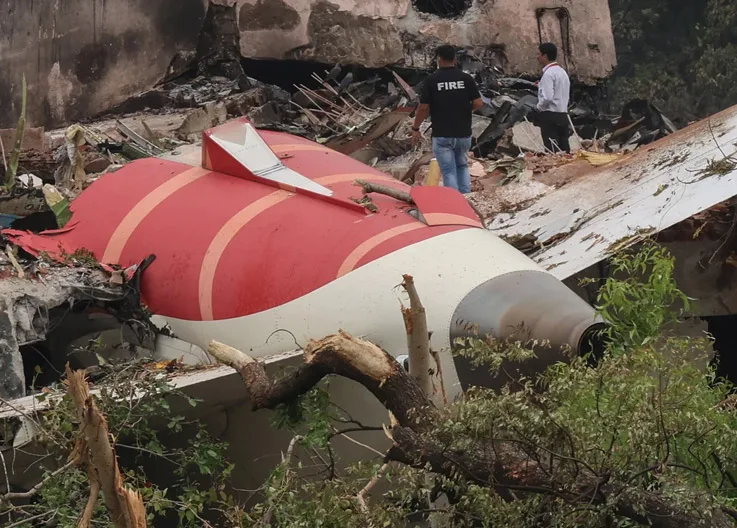 Air India Plane Crashes Into Residential Area: Death Toll Exceeds 265