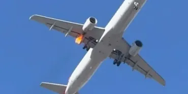 Airbus A321 Returns to Las Vegas After Engine Fire