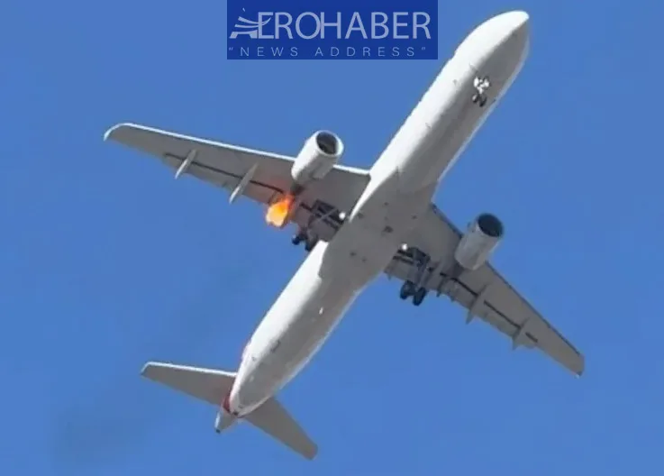 Airbus A321 Returns to Las Vegas After Engine Fire