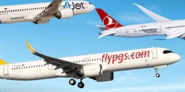 Middle East Flights Cancelled: Announcements from Turkish Airlines, Pegasus, and AJet