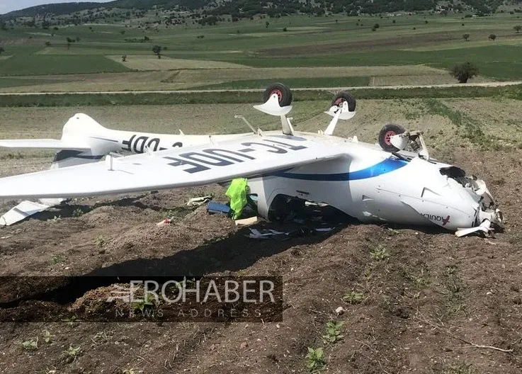 Training Aircraft Departing from Yenişehir Crashes in Bilecik