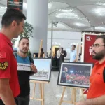 Unforgettable Moments of July 15 Displayed at the Airport