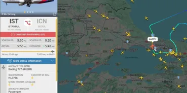 İstanbul’dan Kalkan Asiana Uçağı Havada Acil Karar Aldı