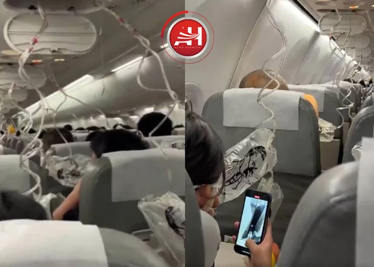 Oxygen Masks Deployed, Emergency Landing in Osaka: A Mid-Air Fight for Survival!