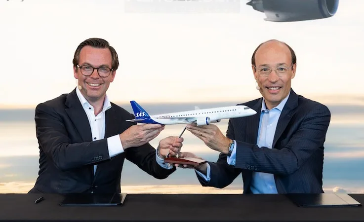 SAS Orders 55 Embraer E195-E2 Aircraft