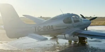 Smoke Alarm on TC-DOA Registered Aircraft: Runway Closed