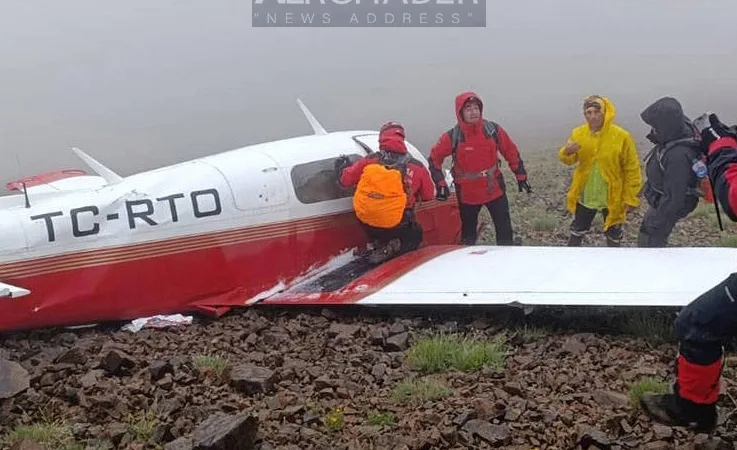 Tragic News from the Plane Crash in the Kaçkar Mountains