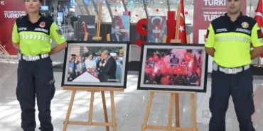 Unforgettable Moments of July 15 Displayed at the Airport